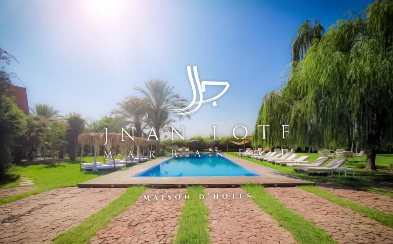 Hotel Jnan Lotf Marrakech El Harkat Zewnętrze zdjęcie