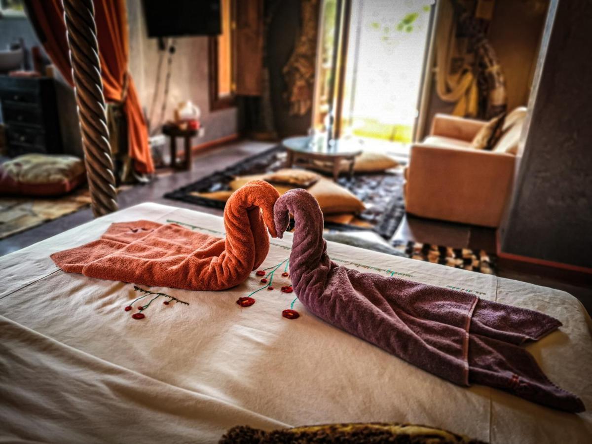 Hotel Jnan Lotf Marrakech El Harkat Zewnętrze zdjęcie