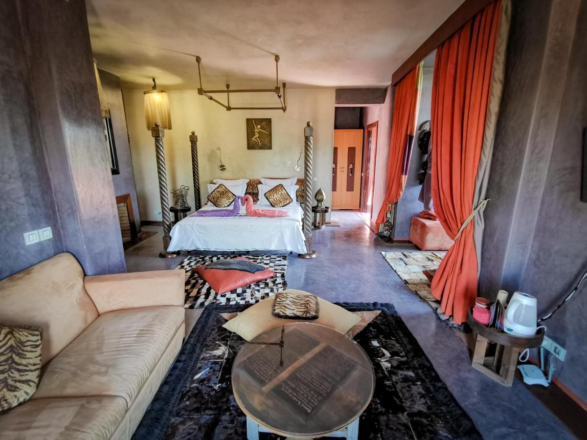 Hotel Jnan Lotf Marrakech El Harkat Zewnętrze zdjęcie
