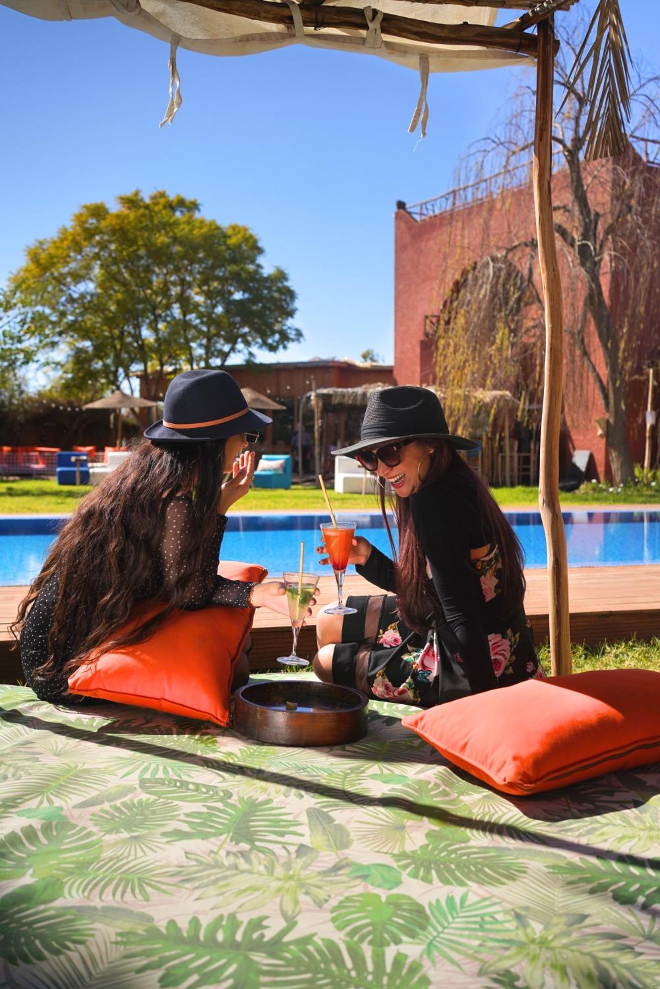 Hotel Jnan Lotf Marrakech El Harkat Zewnętrze zdjęcie